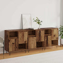 Sideboard 3 pcs Gammelt træ 60 x 35 x 70 cm