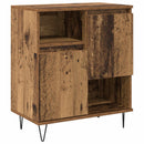 Sideboard 3 pcs Gammelt træ 60 x 35 x 70 cm