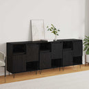 Sideboard 3 pcs Sort eg 60 x 35 x 70 cm