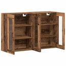 Væghængte skabe 2 pcs Gammelt træ 69,5 x 34 x 90 cm
