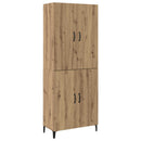 Highboard 2 pcs Artisan Egetræ Konstrueret træ
