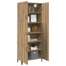 Highboard 2 pcs Artisan Egetræ Konstrueret træ