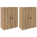 Vægmonteret skab 2 pcs Artisan Egetræ 69,5 x 34 x 90 cm