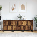 Sideboard 3 pcs Gammelt træ 60 x 35 x 70 cm