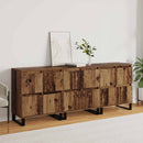 Sideboard 3 pcs Gammelt træ 60 x 35 x 70 cm
