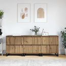 Sideboard 3 pcs Artisan Egetræ 60 x 35 x 70 cm