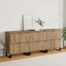 Sideboard 3 pcs Artisan Egetræ 60 x 35 x 70 cm