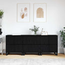 Sideboard 3 pcs Sort eg 60 x 35 x 70 cm