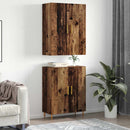 Highboard Gammelt træ 69,5 x 34 x 180 cm Konstrueret træ