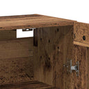 Væghængte skabe 2 pcs Gammelt træ 69,5 x 34 x 90 cm