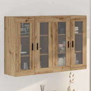 Væghængte skabe 2 pcs artisan eg 69,5 x 34 x 90 cm