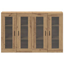 Væghængte skabe 2 pcs artisan eg 69,5 x 34 x 90 cm
