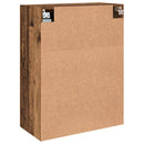 Væghængte skabe 2 pcs Gammelt træ 69,5 x 34 x 90 cm