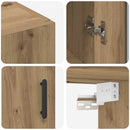 Væghængte skabe 2 pcs artisan eg 69,5 x 34 x 90 cm