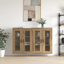 Væghængte skabe 2 pcs artisan eg 69,5 x 34 x 90 cm