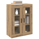 Væghængte skabe 2 pcs artisan eg 69,5 x 34 x 90 cm