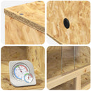 Terrarium Brun 80 x 50 x 50 cm OSB