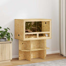 Terrarium Brun 80 x 50 x 50 cm OSB