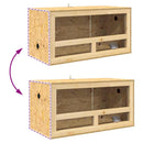 Terrarium Brun 80 x 40 x 40 cm OSB