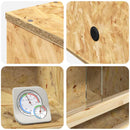 Terrarium Brun 40 x 40 x 40 cm OSB
