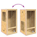 Terrarium Brun 50 x 50 x 100 cm OSB
