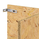 Terrariumbase Brun 100 x 50 x 50 cm OSB