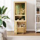 Terrariumbase Brun 50 x 50 x 50 cm OSB