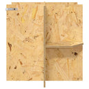 Terrariumbase Brun 50 x 50 x 50 cm OSB