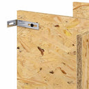 Terrariumbase med hylde Brun 40 x 40 x 50 cm OSB