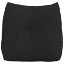 Rygpude Sort 45 x 24 x 50 cm Stof