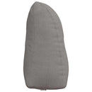 Rygpude Gråbrun 45 x 24 x 50 cm Stof