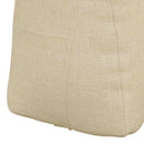 Rygpude Creme 45 x 24 x 50 cm Stof