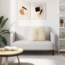 Rygpude Creme 45 x 24 x 50 cm Stof