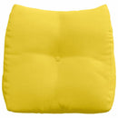 Rygpude Lys Gul 45 x 24 x 50 cm Stof