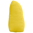Rygpude Lys Gul 45 x 24 x 50 cm Stof