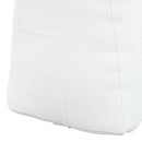 Rygpude Hvid 45 x 24 x 50 cm Stof