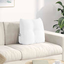 Rygpude Hvid 45 x 24 x 50 cm Stof