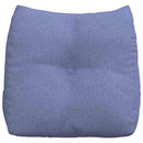 Rygpude Jeans blå 45 x 24 x 50 cm Stof