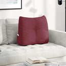 Rygpude Vinrød 60 x 24 x 50 cm Stof