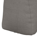 Rygpude Gråbrun 60 x 24 x 50 cm Stof