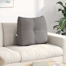 Rygpude Gråbrun 60 x 24 x 50 cm Stof