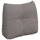 Rygpude Gråbrun 60 x 24 x 50 cm Stof