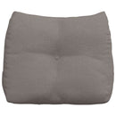 Rygpude Gråbrun 60 x 24 x 50 cm Stof