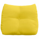 Rygpude Lys Gul 60 x 24 x 50 cm Stof