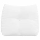 Rygpude Hvid 60 x 24 x 50 cm Stof
