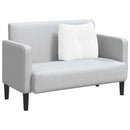 Rygpude Hvid 60 x 24 x 50 cm Stof