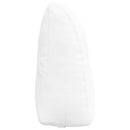 Rygpude Hvid 60 x 24 x 50 cm Stof