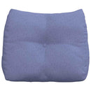 Rygpude Jeans blå 60 x 24 x 50 cm Stof