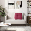 Rygpude Vinrød 60 x 24 x 50 cm Fløjl