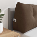 Rygpude Brun 100 x 24 x 50 cm Stof